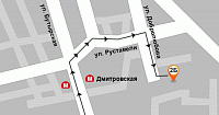 Схема проезда в АрендаАвто-клс